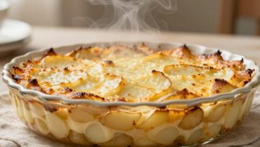 Kartoffelgratin mit Räucherlachs: das tröstliche Familienrezept, fertig in 50 Minuten