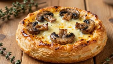 Tarte fine aux champignons: Die Technik des Chefs für einen knusprigen Blätterteig in 30 Minuten