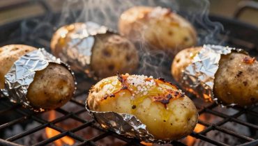 Gegrillte Kartoffeln: Die Mikrowellentechnik, die die Garzeit um die Hälfte reduziert Gegrillte Kartoffeln: Die Mikrowellentechnik, die die Garzeit um die Hälfte reduziert