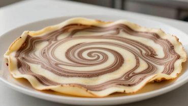 Vanille-Schokoladen-Wirbel-Crêpes: Die Spiraltechnik für zweifarbige Crêpes in 30 Minuten Vanille-Schokoladen-Wirbel-Crêpes: Die Spiraltechnik für zweifarbige Crêpes in 30 Minuten