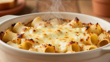 Rigatoni mit geräuchertem Scamorza: Die 4-Schritte-Technik für einen schmelzenden Auflauf in 25 Minuten