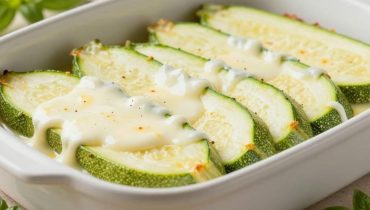 Zucchini-Gratin mit Mozzarella: 25 Minuten für ein leichtes und zartes Gericht mit weniger als 200 Kalorien pro Portion