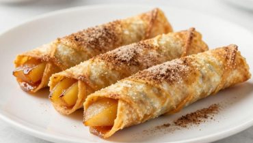 Apfelkuchen-Taquitos: Dieses knusprige Dessert wird in 23 Minuten in der Heißluftfritteuse zubereitet Apfelkuchen-Taquitos: Dieses knusprige Dessert wird in 23 Minuten in der Heißluftfritteuse zubereitet