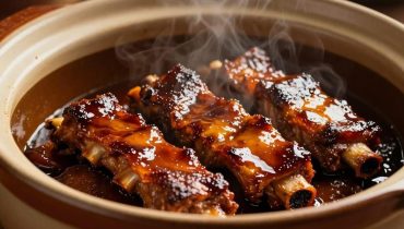 Amish-Schweinekoteletts: 4 Zutaten und langsames Garen reichen für Rippchen, die sich vom Knochen lösen