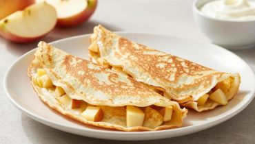 Apfel-Crêpes: Das Joghurt-Geheimnis für unvergleichliche Fluffigkeit in 10 Minuten