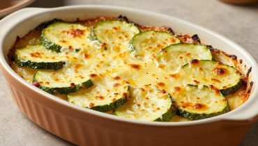 Zucchini-Gratin-Dauphinois: Die leichtere Version des Klassikers, die Schmelz und Frische in 45 Minuten vereint