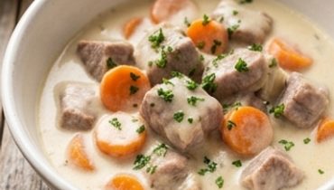 Hausgemachtes Kalbsblanquette