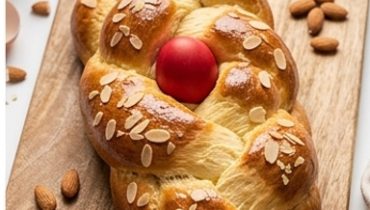 Griechisches Osterbrioche (Tsoureki)