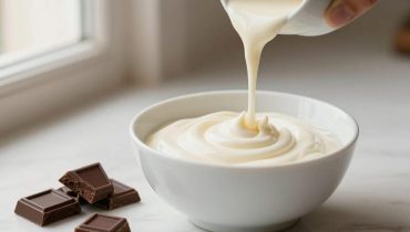 Schokoladenkuchen: Sahne ersetzt Butter für eine noch schmelzendere Textur