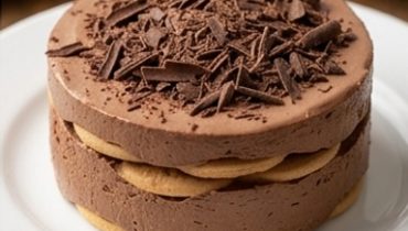 Cremige Schokoladen-Charlotte nach mexikanischer Carlota-Art