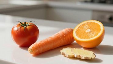 Cholesterin: Wie dieser hausgemachte Saft aus Tomate, Karotte und Ingwer Ihre Herz-Kreislauf-Gesundheit unterstützt