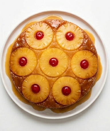 Ananas-Umkehrkuchen