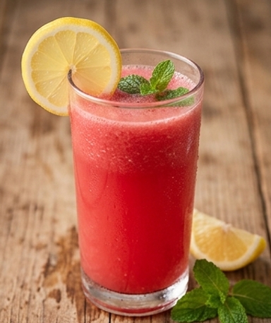 Wassermelone-Zwiebel Energie-Saft