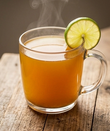 Wohlfühl-Tee mit Ingwer, Kurkuma und Aidan-Frucht