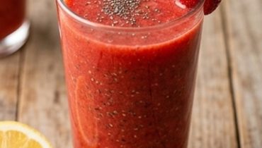 Erdbeer-Ingwer-Smoothie