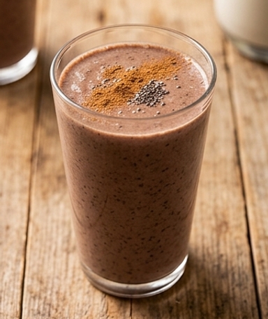 Verjüngender Pflaumen-Chia-Smoothie