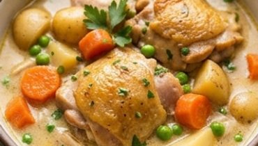 Hähnchen-Eintopf aus dem Slowcooker