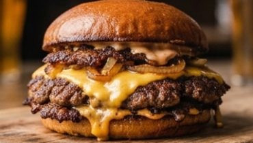 Hausgemachter Smash Burger