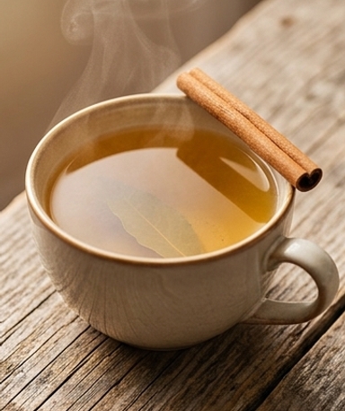 Lorbeer-Zimt-Tee