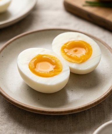Perfekt gekochte Eier