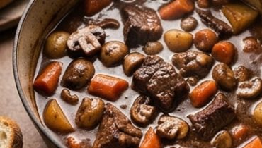 Bœuf Bourguignon nach traditioneller Art