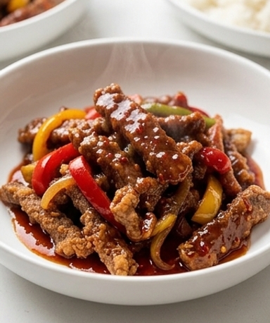 Beijing Beef nach Panda Express Art