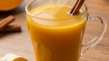 Gekochtes Kürbisgetränk