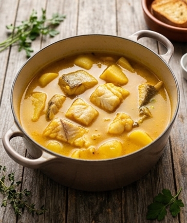 Hausgemachte Bouillabaisse