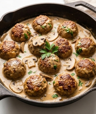 boulettes-de-viande-maison-sauce-cremeuse-aux-cham-cover boulettes-de-viande-maison-sauce-cremeuse-aux-cham cover