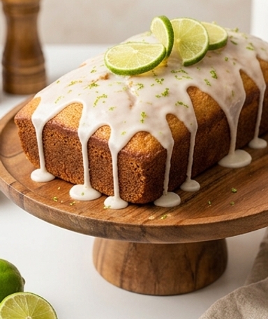 Limetten-Pound-Cake