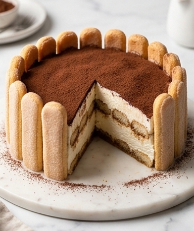 Tiramisu-Charlotte