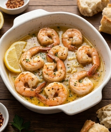 Garnelen Scampi nach Red Lobster Art