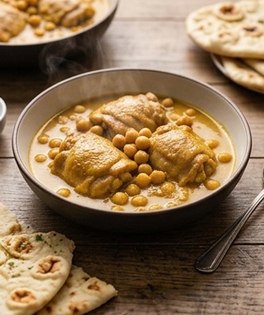 Kokos-Hähnchen-Curry