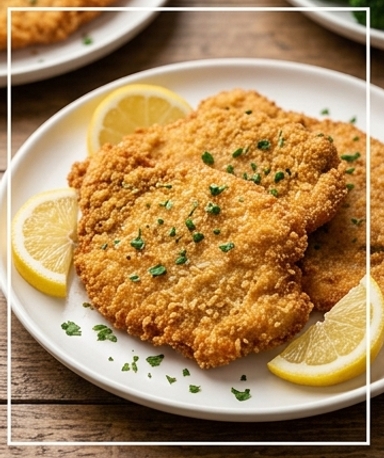 Knusprige Putenschnitzel mit Panko