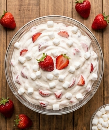 Erdbeer-Marshmallow-Fluff