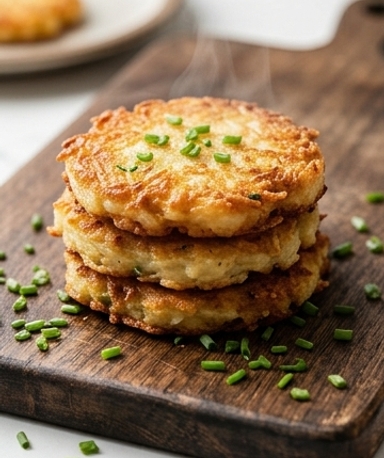 Knusprige Kartoffelgalettes