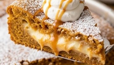 Pumpkin Spice Gooey Butter Cake