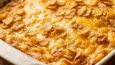 Hashbrown-Auflauf mit Cheddar und Monterey Jack