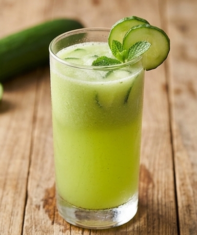 Hausgemachter Gurkensaft