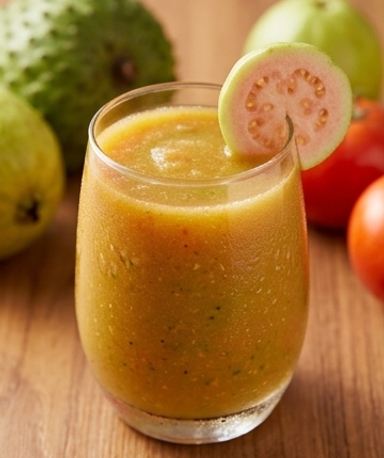Soursop-Guave-Tomaten-Saft