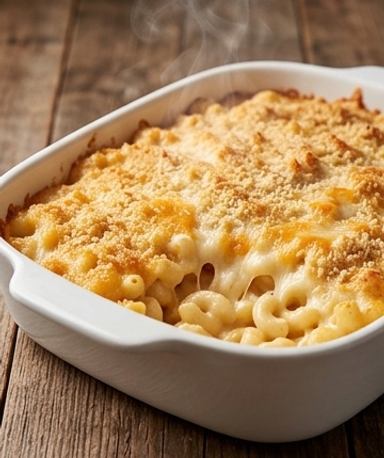 Überbackene Mac and Cheese