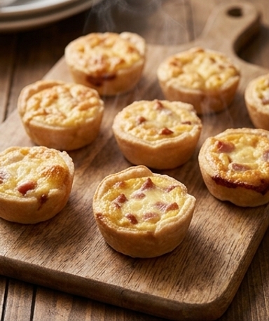 Mini-Quiches nach Lorraine-Art
