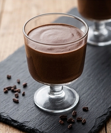 Leichte Mousse au Chocolat ohne Zucker