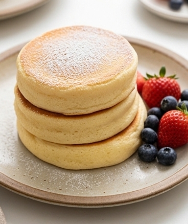 Japanische Soufflé-Pancakes