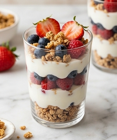 Joghurt-Frucht-Parfait