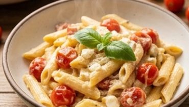 Feta-Cherrytomaten-Pasta aus dem Instant Pot