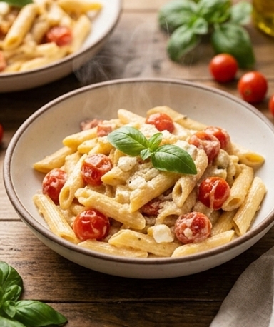 Feta-Cherrytomaten-Pasta aus dem Instant Pot