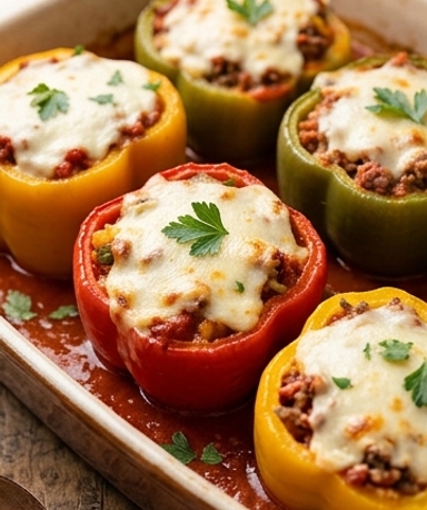 poivrons-farcis-au-b-uf-et-riz-gratines-mozzarella-cover poivrons-farcis-au-b-uf-et-riz-gratines-mozzarella cover