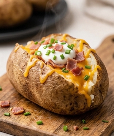 Steakhouse-Kartoffeln aus dem Airfryer