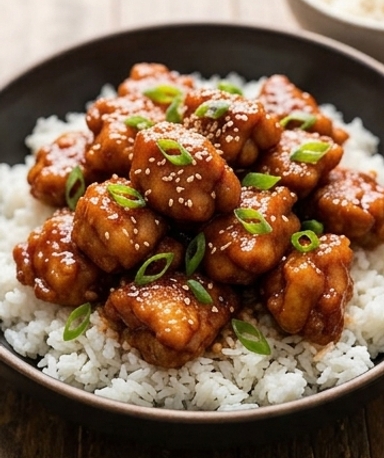 General Tso Hähnchen aus dem Instant Pot